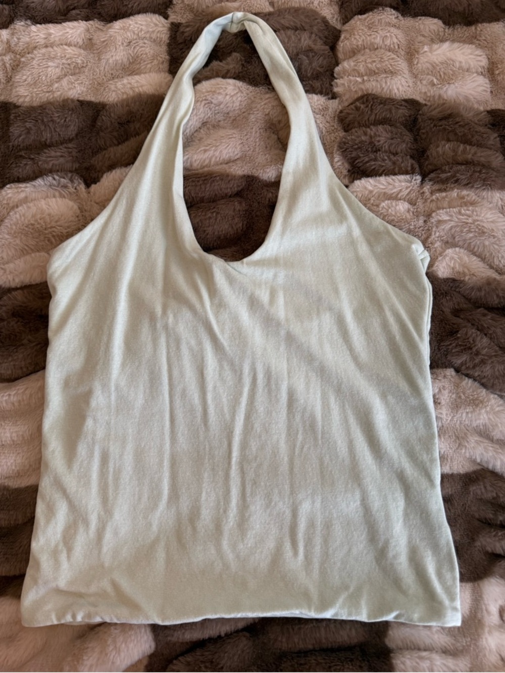 Cotton On Sage Green Halter Tank